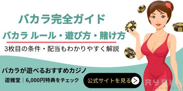 バカラ ルールガイド